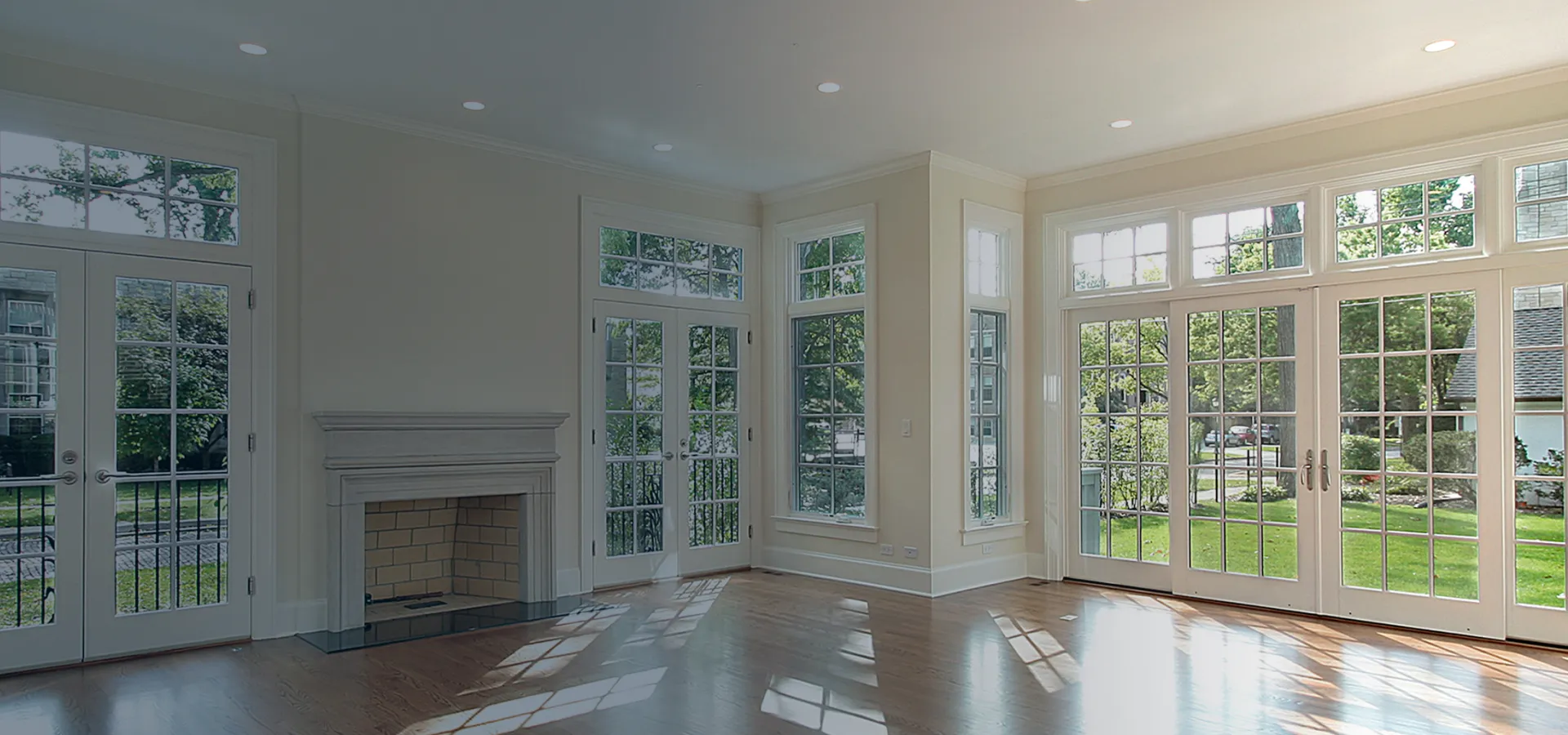 view of living room - featuring our amazing vinyl windows